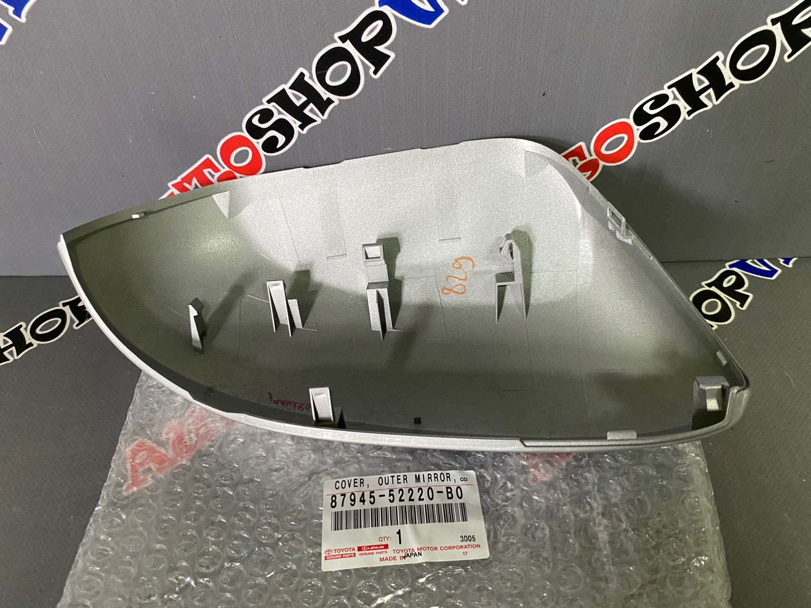 Крышка на зеркало левая TOYOTA 87945-52220-B0 / 8794552220B0 — изображение 2