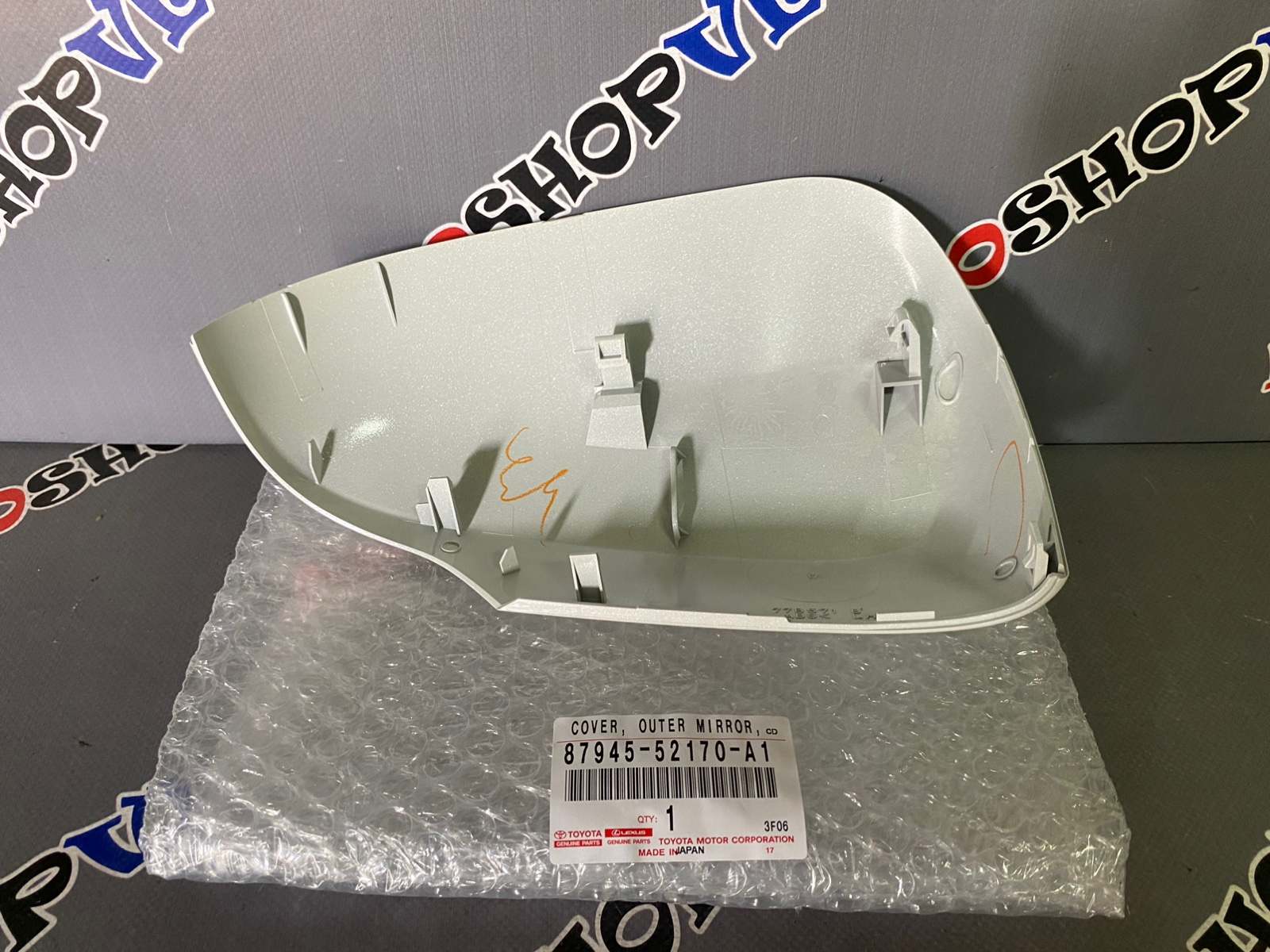 Крышка на зеркало левая TOYOTA 87945-52170-A1 / 8794552170A1 — изображение 2
