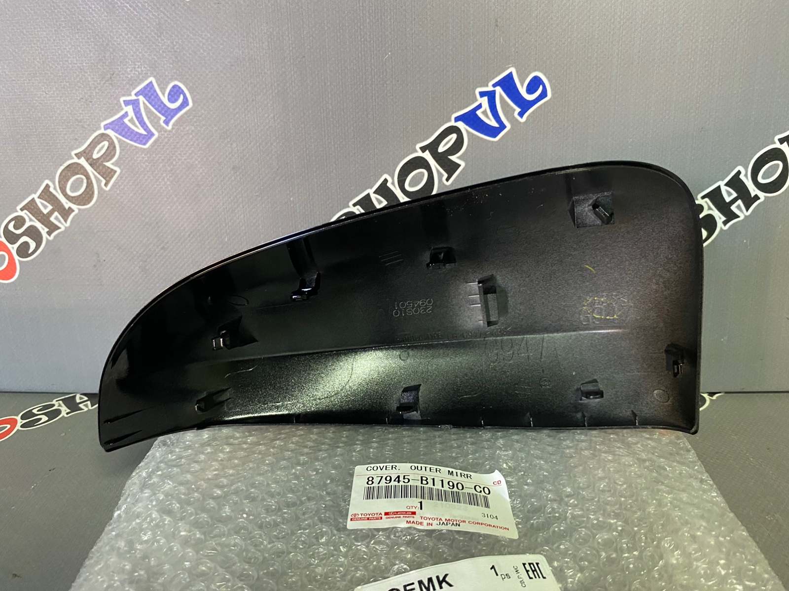 Крышка на зеркало левая TOYOTA 87945-B1190-C0 / 87945B1190C0 — изображение 2