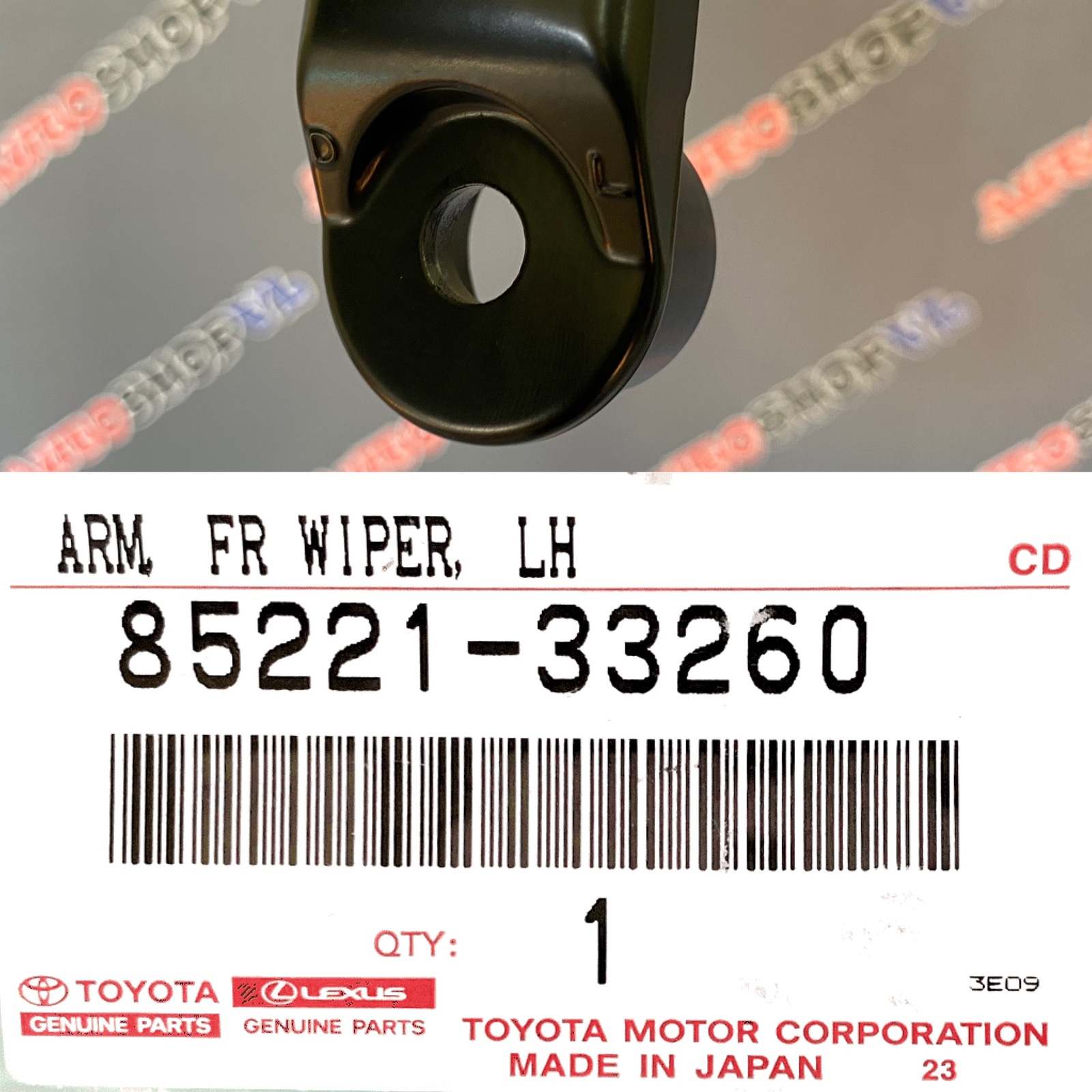 Поводок дворника передний левый TOYOTA 85221-33260 / 8522133260 — изображение 2