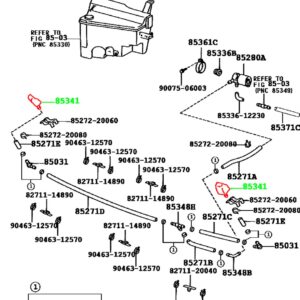Форсунка омывателя фар TOYOTA 85044-60060 / 8504460060