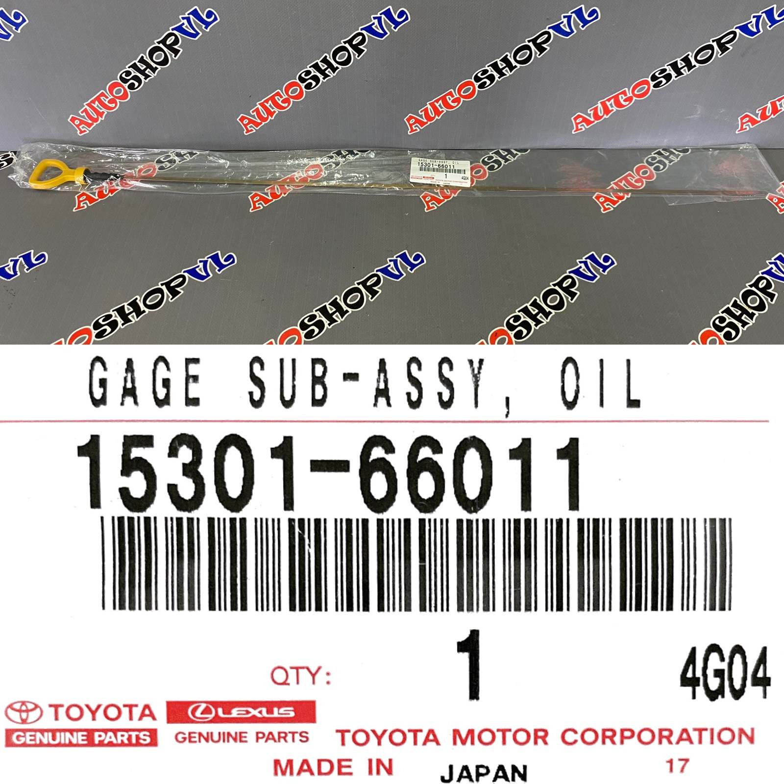 Щуп масляный TOYOTA 15301-66011 / 1530166011
