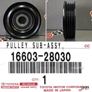 Ролик натяжной TOYOTA 16603-28030 / 1660328030