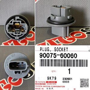 Патрон лампы TOYOTA 90075-60060 / 9007560060