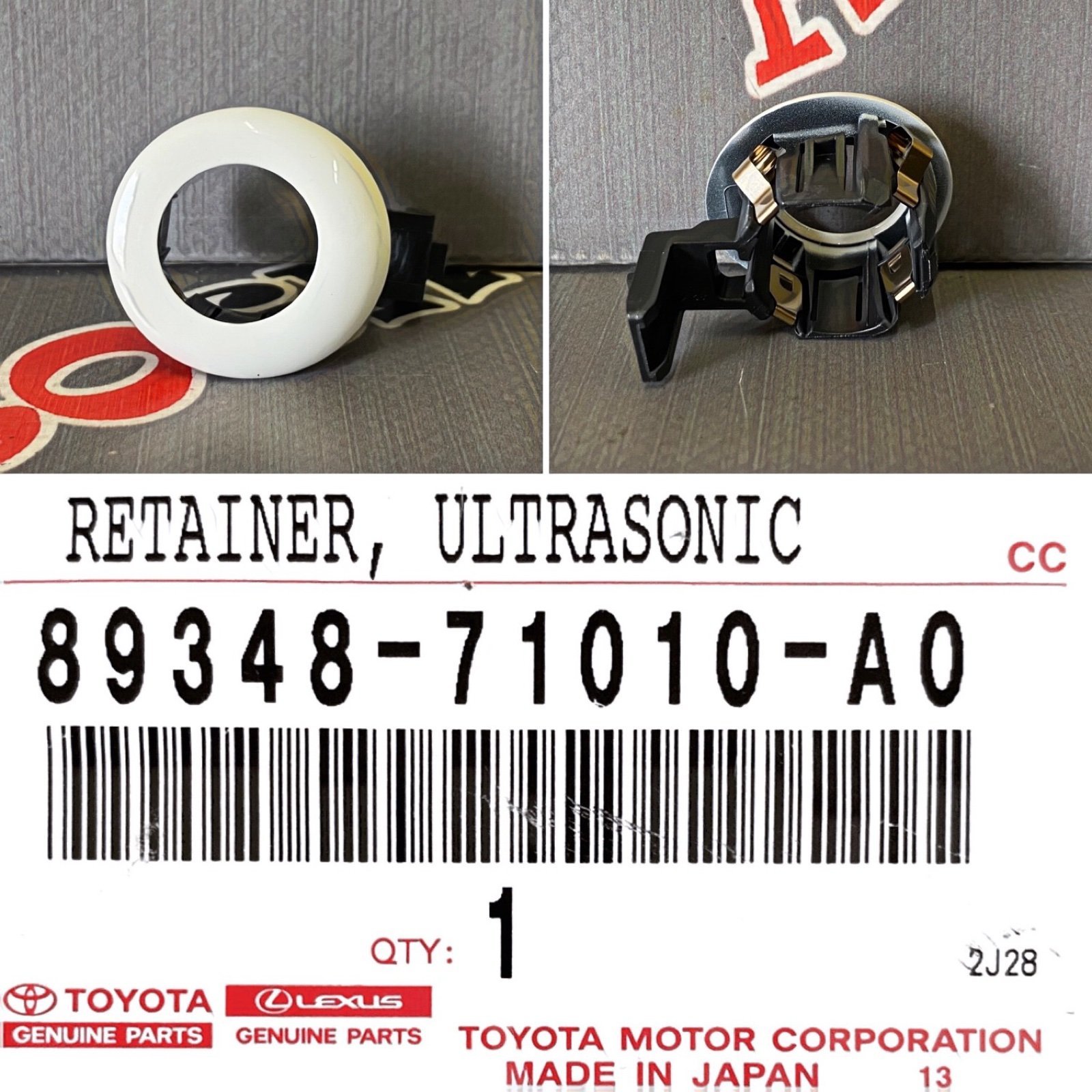 Кронштейн датчика парктроника TOYOTA 89348-71010-A0 / 8934871010A0