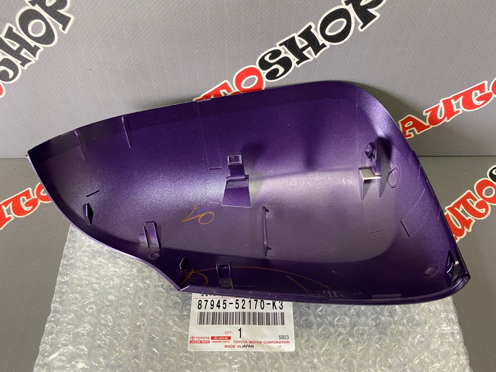 Крышка на зеркало левая TOYOTA 87945-52170-K3 / 8794552170K3 — изображение 2