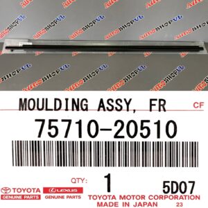 Молдинг двери передний правый TOYOTA 75710-20510 / 7571020510