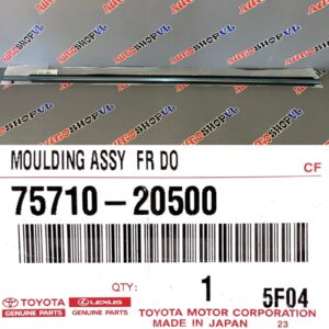 Молдинг двери передний правый TOYOTA 75710-20500 / 7571020500