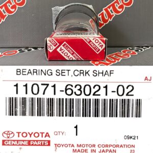 Вкладыш коренной TOYOTA 11071-63021-02 / 110716302102