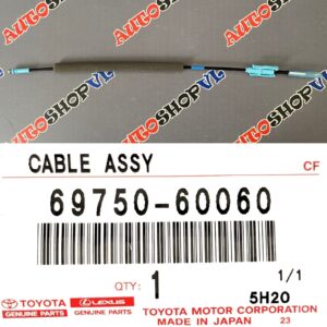 Тросик замка двери передний TOYOTA 69750-60060 / 6975060060