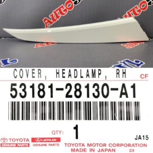 Накладка на фару правая TOYOTA 53181-28130-A1 / 5318128130A1