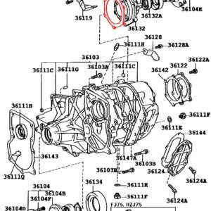 Прокладка раздаточной коробки TOYOTA 36152-60030 / 3615260030