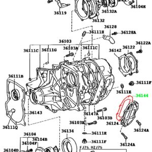 Прокладка раздаточной коробки TOYOTA 36144-60020 / 3614460020