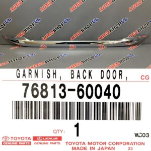 Молдинг двери задний TOYOTA 76813-60040 / 7681360040