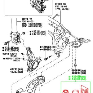 Пыльник шаровой опоры TOYOTA 43345-B9020 / 43345B9020