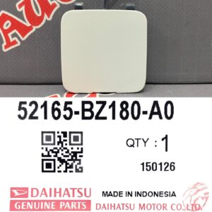 Заглушка заднего бампера DAIHATSU 52165-BZ180-A0 / 52165BZ180A0