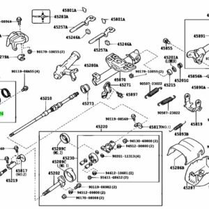 Кожух рулевой колонки TOYOTA 45026-60010 / 4502660010