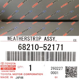 Молдинг двери передний левый TOYOTA 68210-52171 / 6821052171