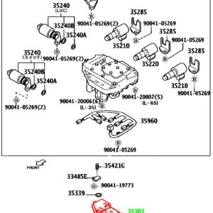Фильтр акпп TOYOTA 35303-97501 / 3530397501