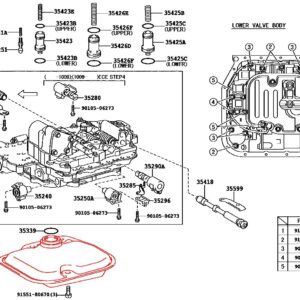 Фильтр акпп TOYOTA 35330-0W021 / 353300W021