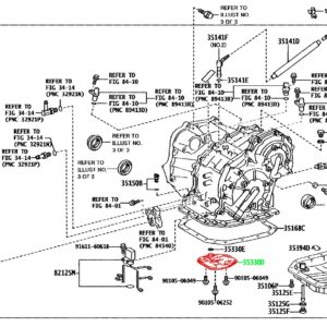 Фильтр акпп TOYOTA 35330-0W040 / 353300W040