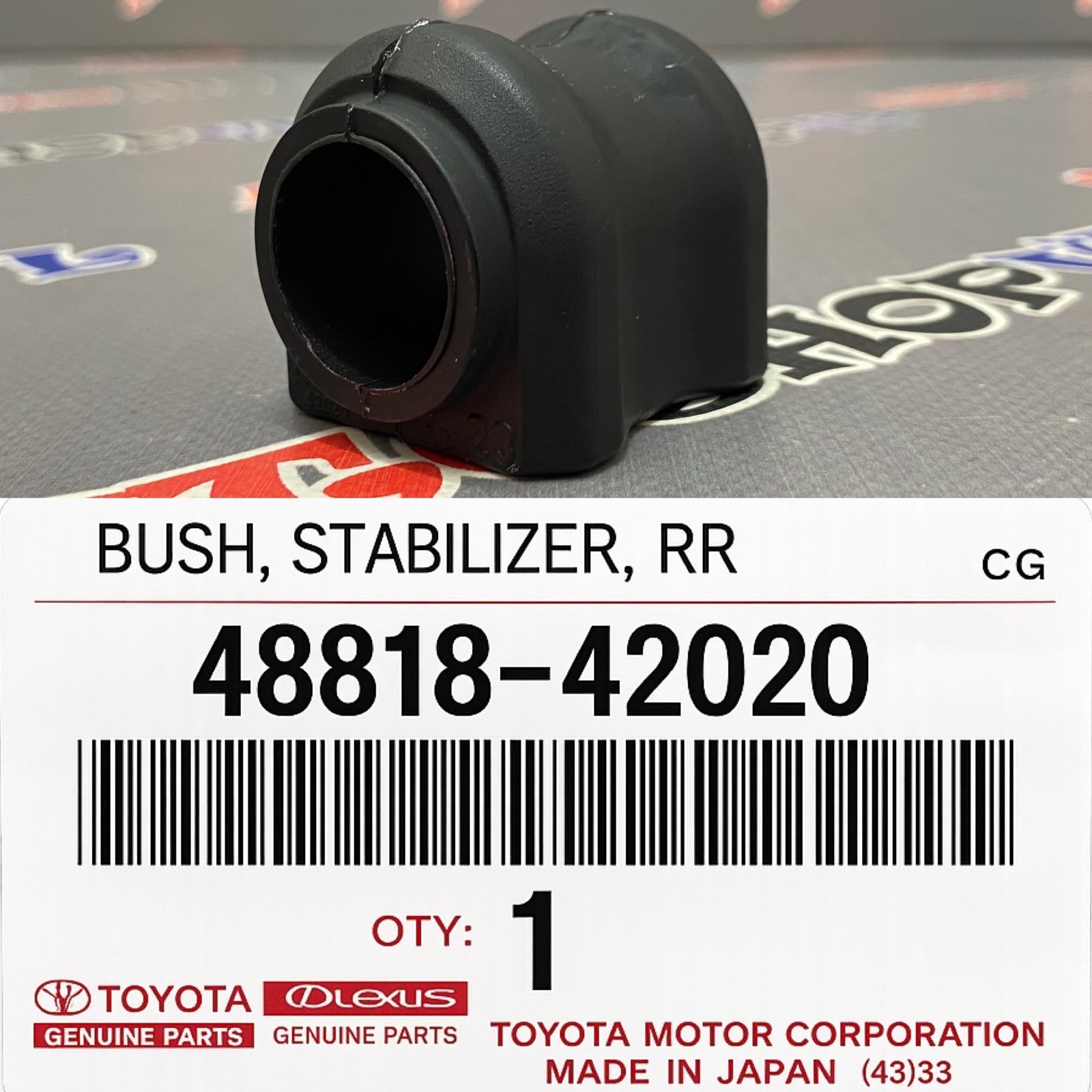 Втулка заднего стабилизатора TOYOTA 48818-42020 / 4881842020