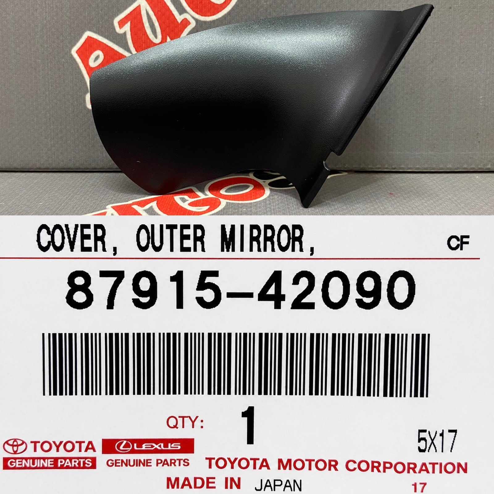 Заглушка зеркала правая TOYOTA 87915-42090 / 8791542090