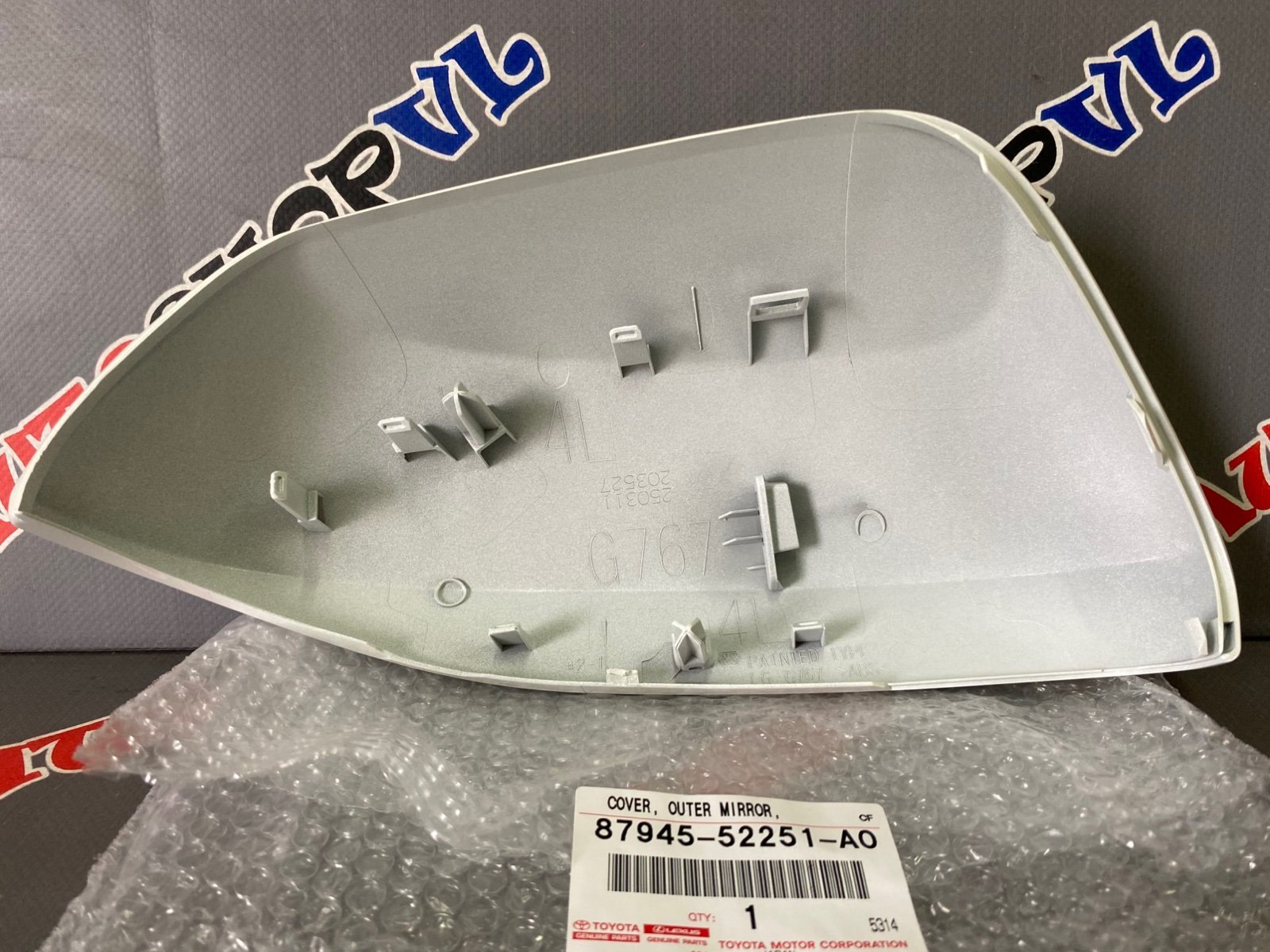 Крышка на зеркало левая TOYOTA 87945-52251-A0 / 8794552251A0 — изображение 2