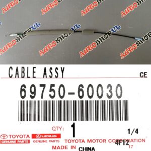 Тросик замка двери передний TOYOTA 69750-60030 / 6975060030