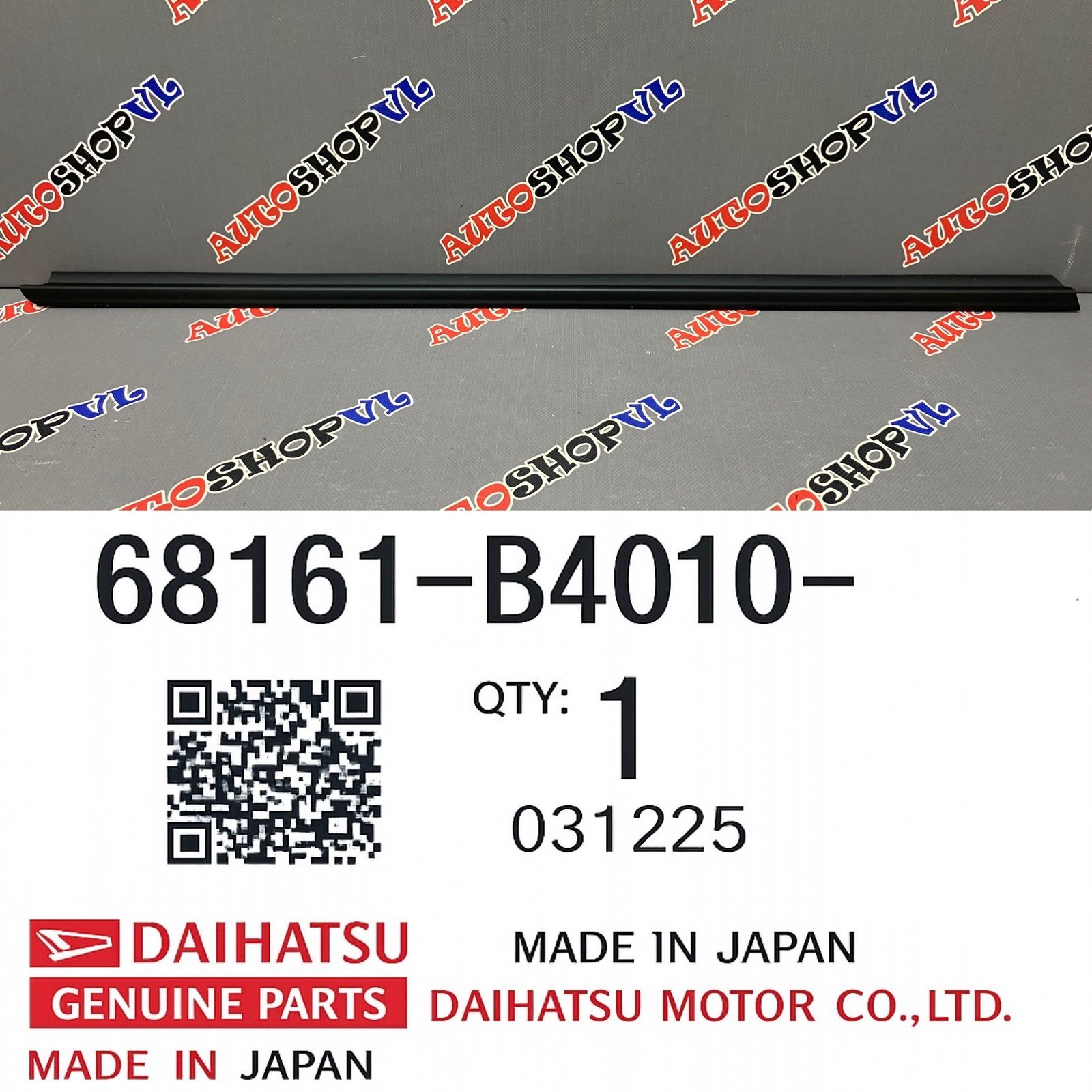Молдинг двери передний правый TOYOTA 68161-B4010 / 68161B4010