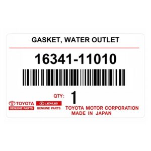 Прокладка термостата TOYOTA 16341-11010 / 1634111010
