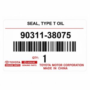 Сальник корпуса трансмиссии (кпп) TOYOTA 90311-38075 / 9031138075