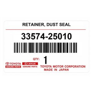 Фиксатор пыльника селектора кпп TOYOTA 33574-25010 / 3357425010