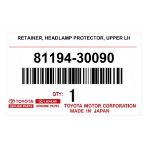 Крепление левой фары TOYOTA 81194-30090 / 8119430090