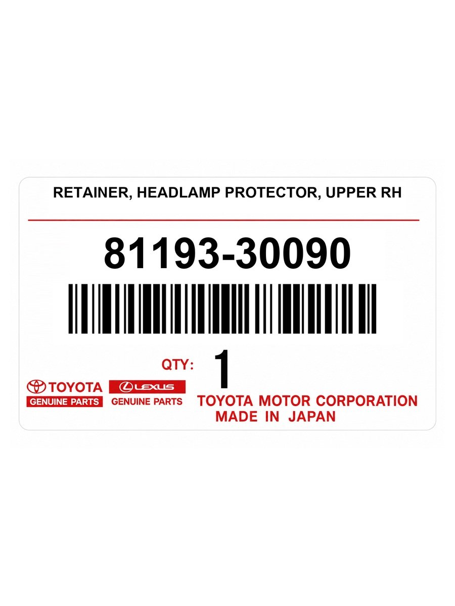 Крепление правой фары TOYOTA 81193-30090 / 8119330090