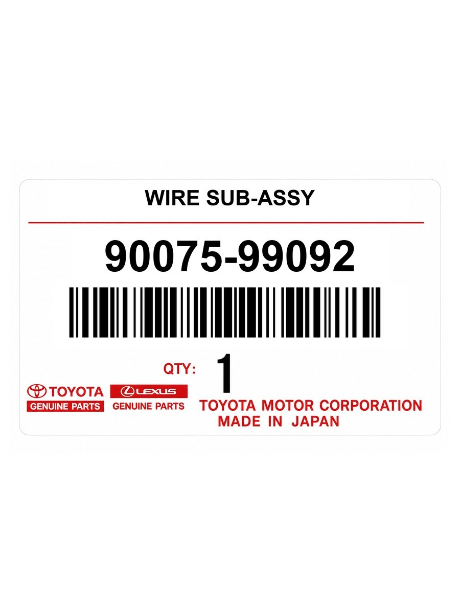 Патрон лампы TOYOTA 90075-99092 / 9007599092