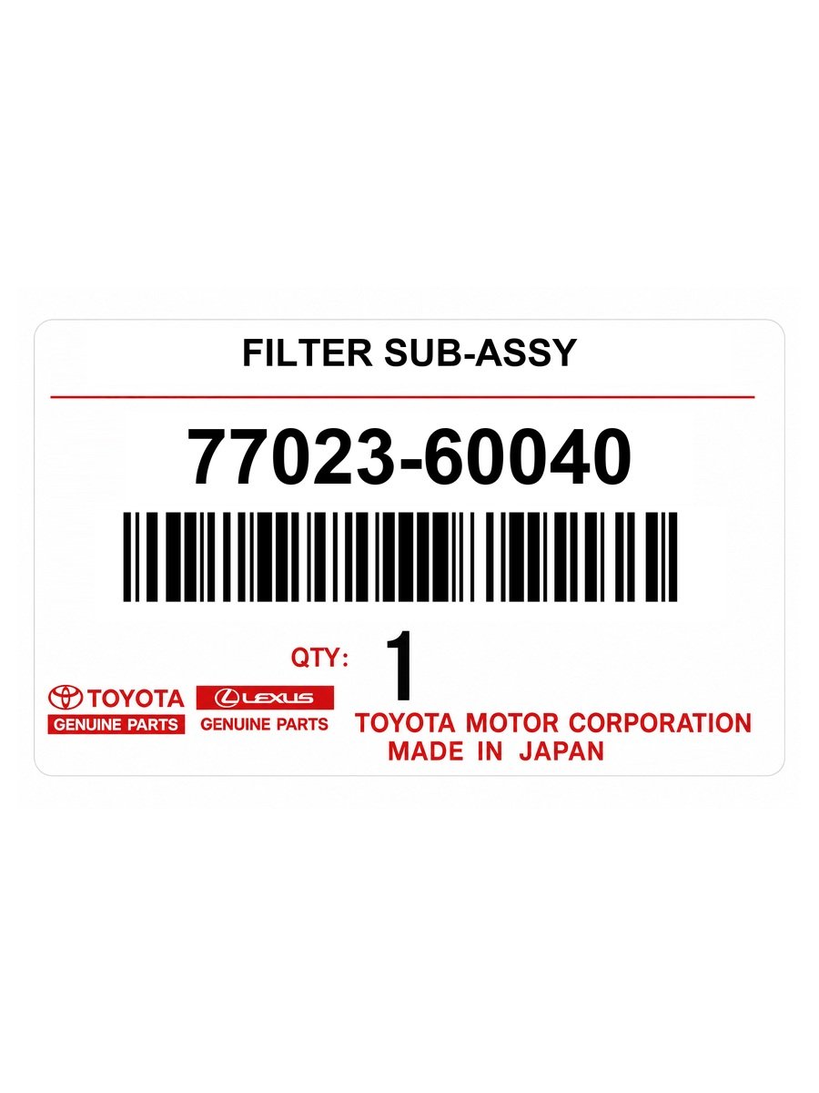 Фильтр грубой очистки топлива TOYOTA 77023-60040 / 7702360040