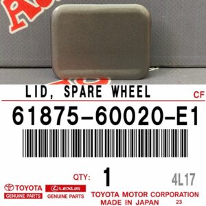 Заглушка заднего бампера TOYOTA 61875-60020-E1 / 6187560020E1
