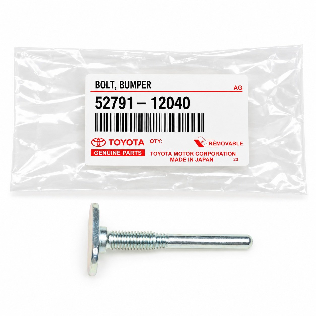 Болт крепления бампера задний TOYOTA 52791-12040 / 5279112040